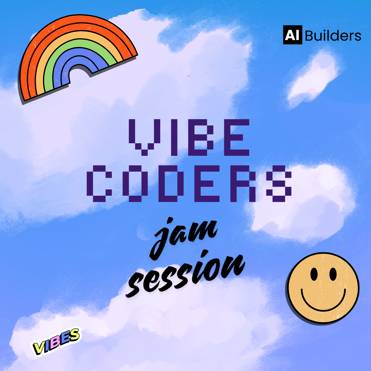 Vibe Coders Jam Session Flyer